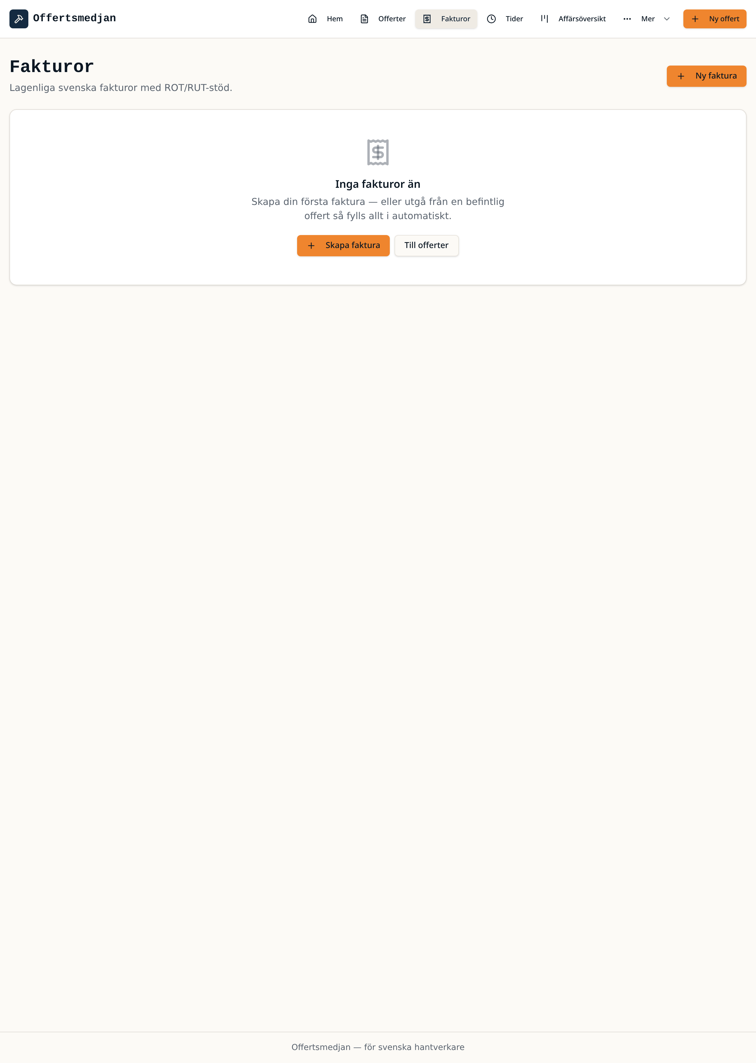 Fakturor och betalstatus
